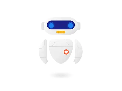 Chatbot Animation - Talking animation character chatbot illustration spot illustration vector