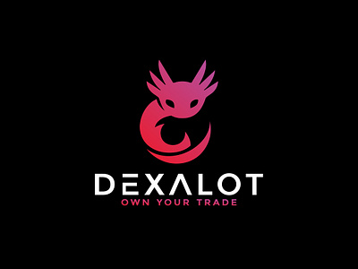 Logo Design For Dexalot - Axolotl of the Decentralized Exchange 99designs abdul rohman ardifa brand agency brand design brand identity branding branding design design graphic design graphic designer gravisio illustration logo logo design