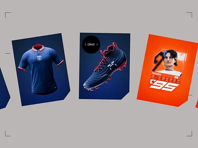 Goals Game website assets ball cards collection cursor curve design development drag effect football gallery game gaming interaction motion round videogame website