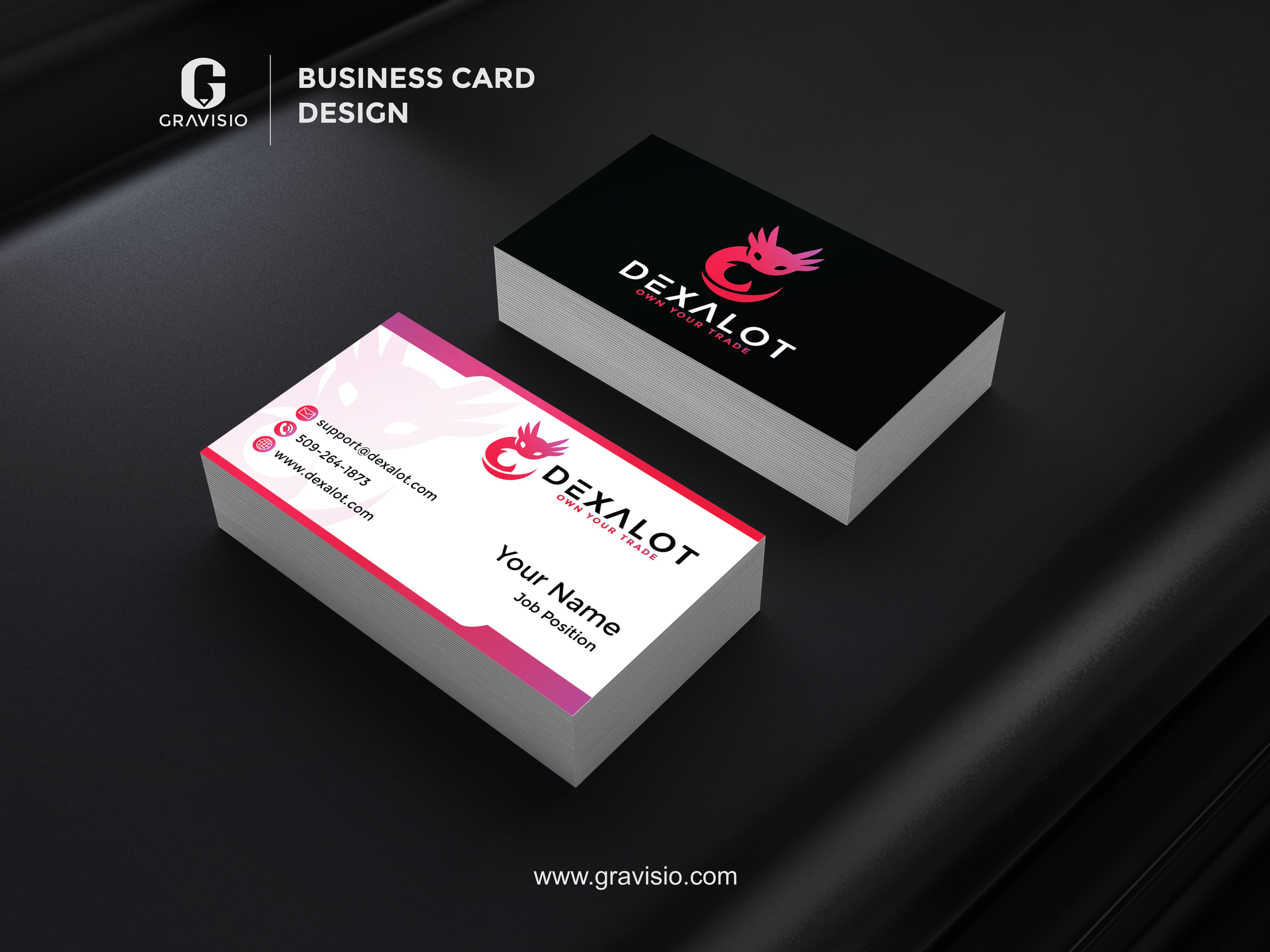 Business Card Design for Dexalot 99designs abdul rohman ardifa brand agency brand design brand identity branding design business card design gravisio illustration logo logo design template