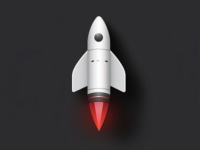 Rocket icon app design graphic design icon a day logo ui ux vector