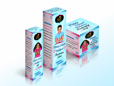 Cosmetic packaging design - Fabulon baby cosmetics