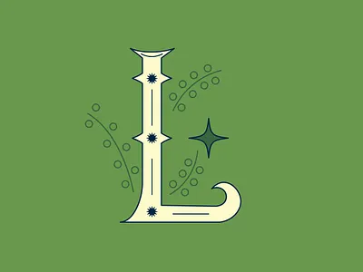 36 Days of Type - L adobe illustrator design graphic design illustration illustrator letter lettering type typography vector