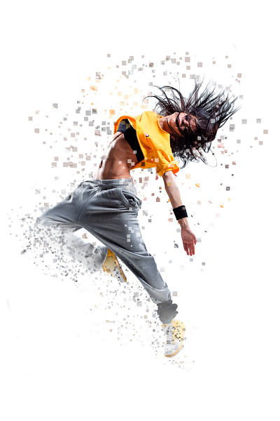 Dancer design graphic design ui