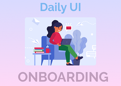 Onboarding app branding design graphic design illustration logo typography ui ux vector