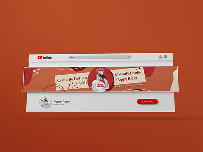 Youtube Fashion Banner Design banner graphic design illustration social media design