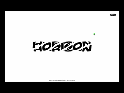 Horizon Website Design aftereffects animation appdesign figma interaction mobiledesign uiuxdesign