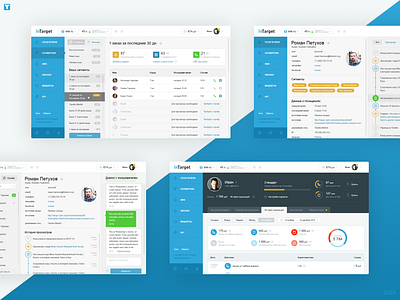 InTarget — User & Profile (2015) chat dashboard data profile user