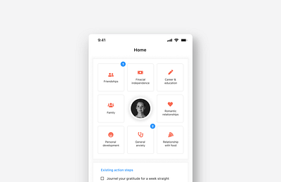 Route Therapy App app branding clean design digital design fresh graphic design minimal mobile app therapy therapy app typography ui ux