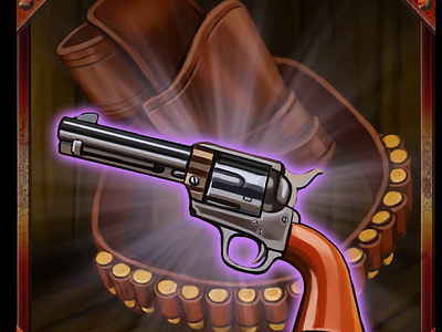 A Gun animation. Slot character "Pistol" gambling gambling animation gambling art game art game design gun gun animation gun art gun design gun symbol motion design motion graphics pistol pistol animation pistol symbol slot design slot game art slot game design western game western slot