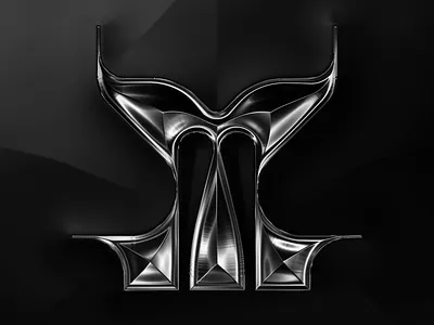 M – 36DOT 2023 36daysoftype 3d abstract animation art design generative graphic design illustration motion graphics typography vector