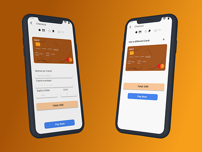 Daily UI challenge day 2: Credit Card Checkout ui