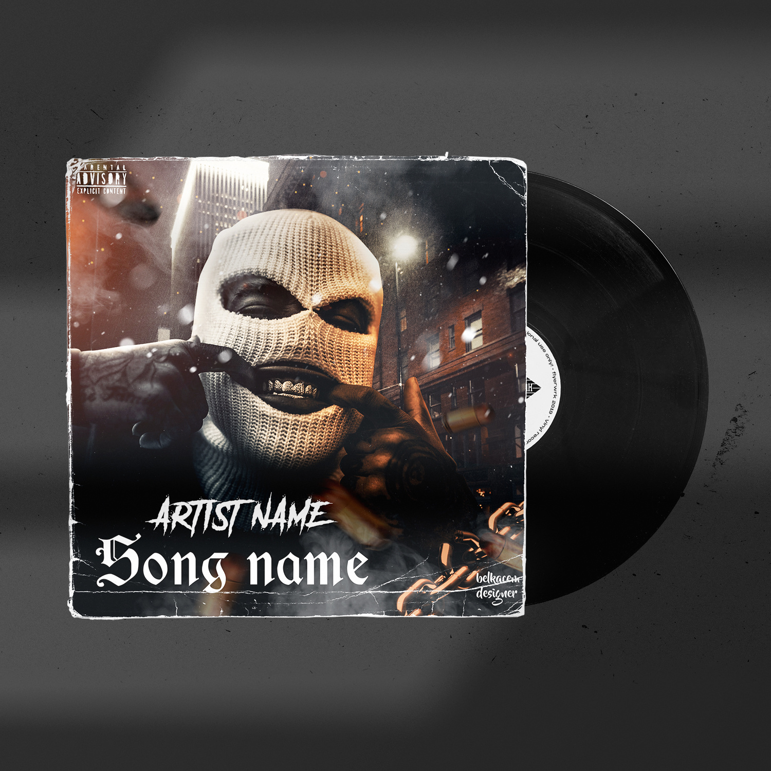 Gang – Premade cover art by Belkacem designer on Dribbble