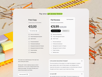 Pricing & Page button clean landing layout minimal pricing pricing page pricing table table ui design ux design