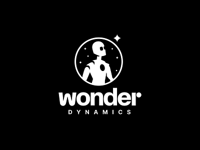 Wonder Dynamics Alternative Logo Concept ai brand brand identity branding exploration figma logo mark minimal video wonder