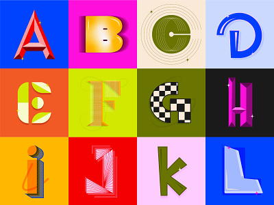 36 Days of Type Progress 36days 36daysoftype alphabet custom letters custom type custom typography groovy fonts indianapolis letter design letters retro fonts retro typography type type challenge type design typography unique letters