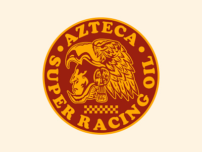 Azteca Motor Oil automotive azteca bike branding chevrolet custom design ford graphic design harleydavidson illustration kustom levis logo mexico motor motorcycle motoroil vans vintage