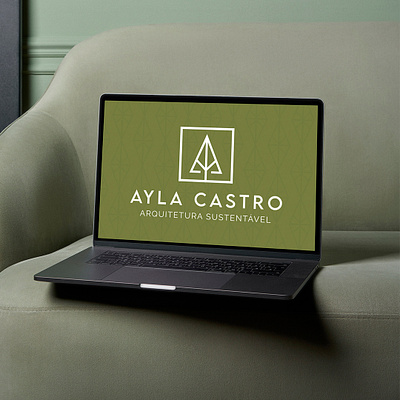 Ayla Castro - Architect Logo Design architecture branding design identidade visual logo logo design visual identity