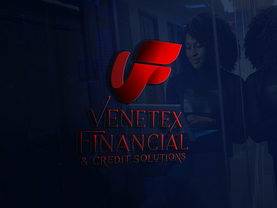 Venetex Financial - Logo branding business company corporate design finacial graphic design logotipo
