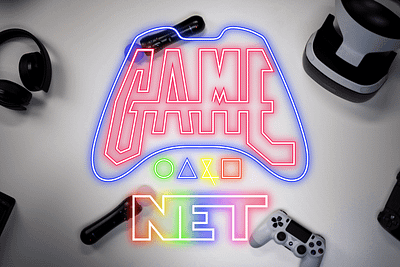 Game & Net Service - Logo branding corporate design graphic design logotipo