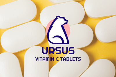 Ursus - Vitamin C Tablet Brand Identity brand identity branding design logo logo art logo design packaging small business vector