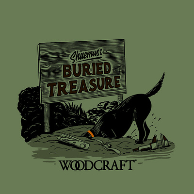 Shaemus's Buried Treasure, 2023 adventure black lab clamp dig digging dog labrador lumberjack outdoors plane planer puppy sign spokeshave treasure wood woodcraft woods woodworking