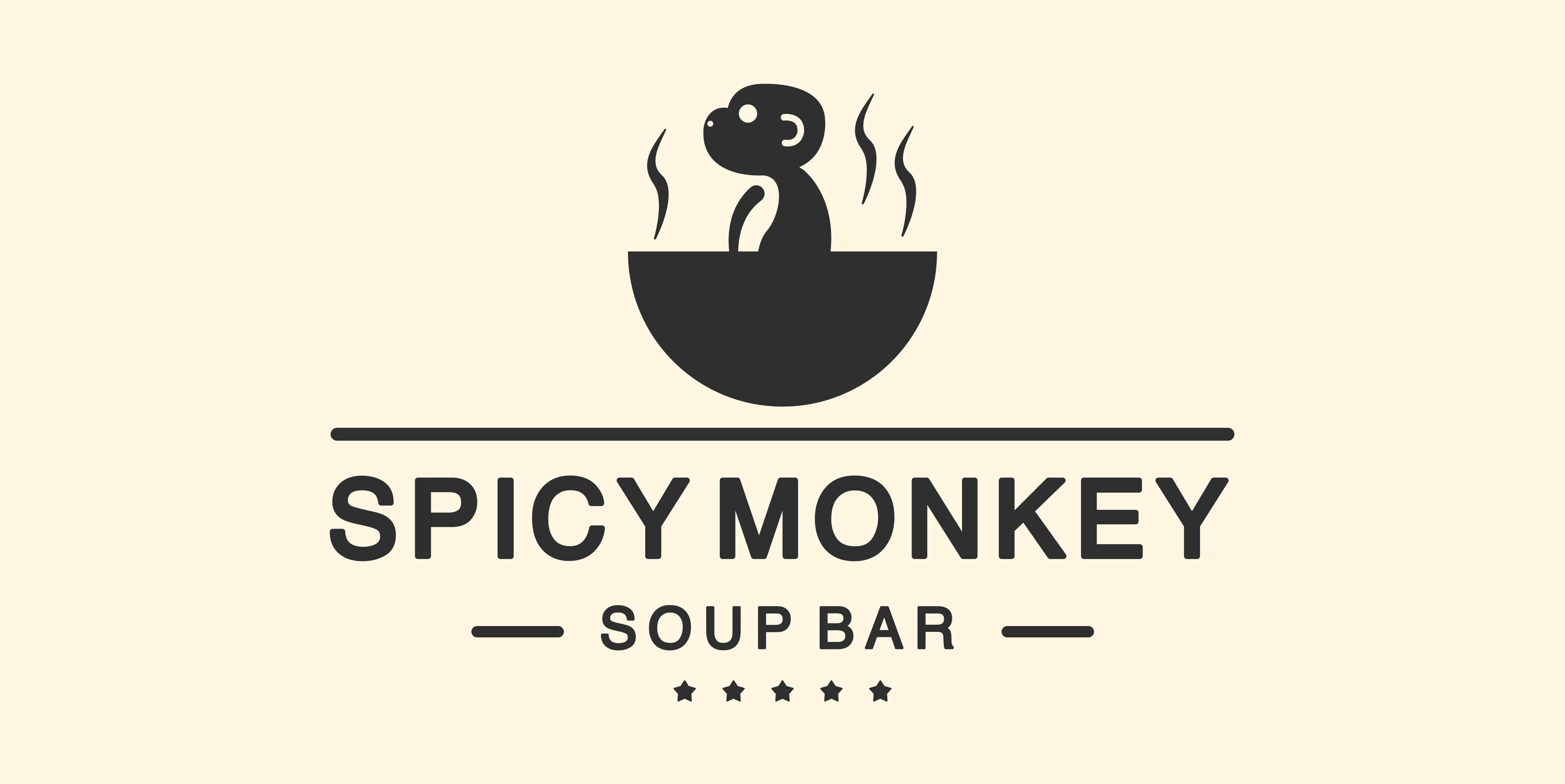 Spicy Monkey Soup Bar Brand Identity by Jack on Dribbble