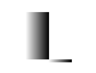 Letter L | 36 Days of type branding creative design flat gradient letter l logo minimal minimalist professional simple