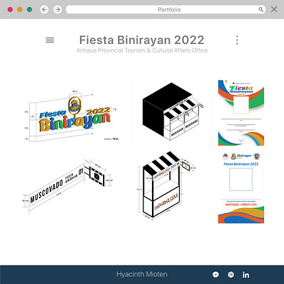 Fiesta Binirayan 2022 3d graphic design illustration vector