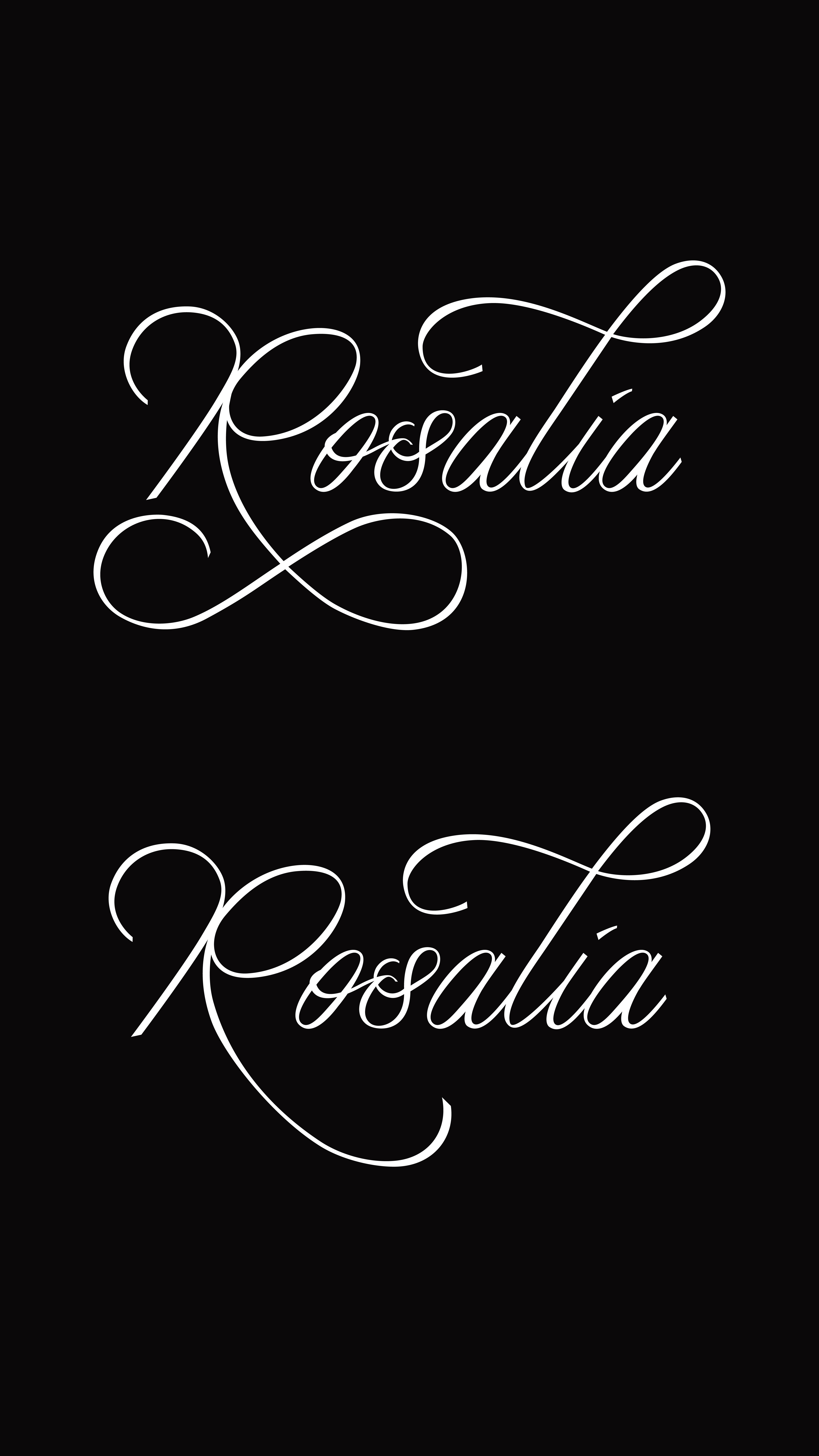 Rosalía Lettering branding calligraphy font graphic design hand lettering letterforms lettering letters logo script script font typeface typography