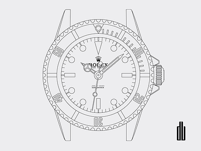 Rolex resketch clock design diamente elógios de pulso graphic design illustration logo luxo luxury ouro prata pulseira relogio relógios digitais rolex sketch vector wallpaper watch
