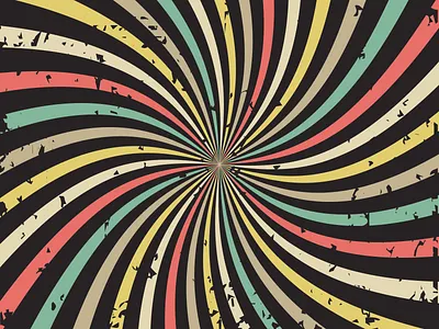 Vintage Background abstract background adobe illustrator art background banner black carnival circus colorful effect festival grunge inspiration modern retro style trendy design twisted vintage wavy lines
