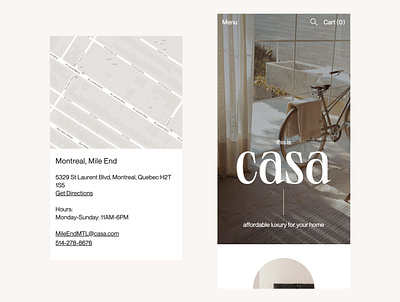CASA - Mobile mobile web