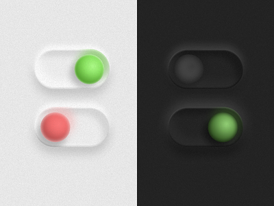 Daily Design + Code #5 (Grainy, Neumorphism, Toggle Button) button daily design code gradient grainy grainy gradient grainy neumorphic minimal modern neumorphic neumorphism noise switch texture textures toggle button toggle switch