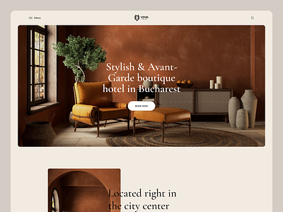 Venis Hotel Redesign - A Luxurious Transformation hotel hotel landing page hotel ui hotel web design hotel website landing page ui ui design web design website