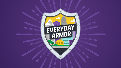 Everyday Armor Logo armor church city design illustration illustrator logo photoshop shield