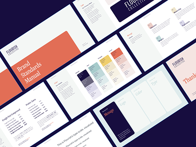 Brand Manual brand book branding color palette guidelines standards typography