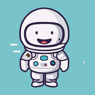 Astronaut astronaut astronauts graphic design illustration logo spaceman vector