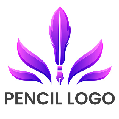 Pencil Logo banner branding graphic design illustration logo photoshop pht ui