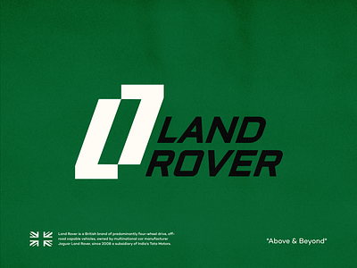 Land Rover Refresh Concept brand branding car design graphic design landrover logo mark vector