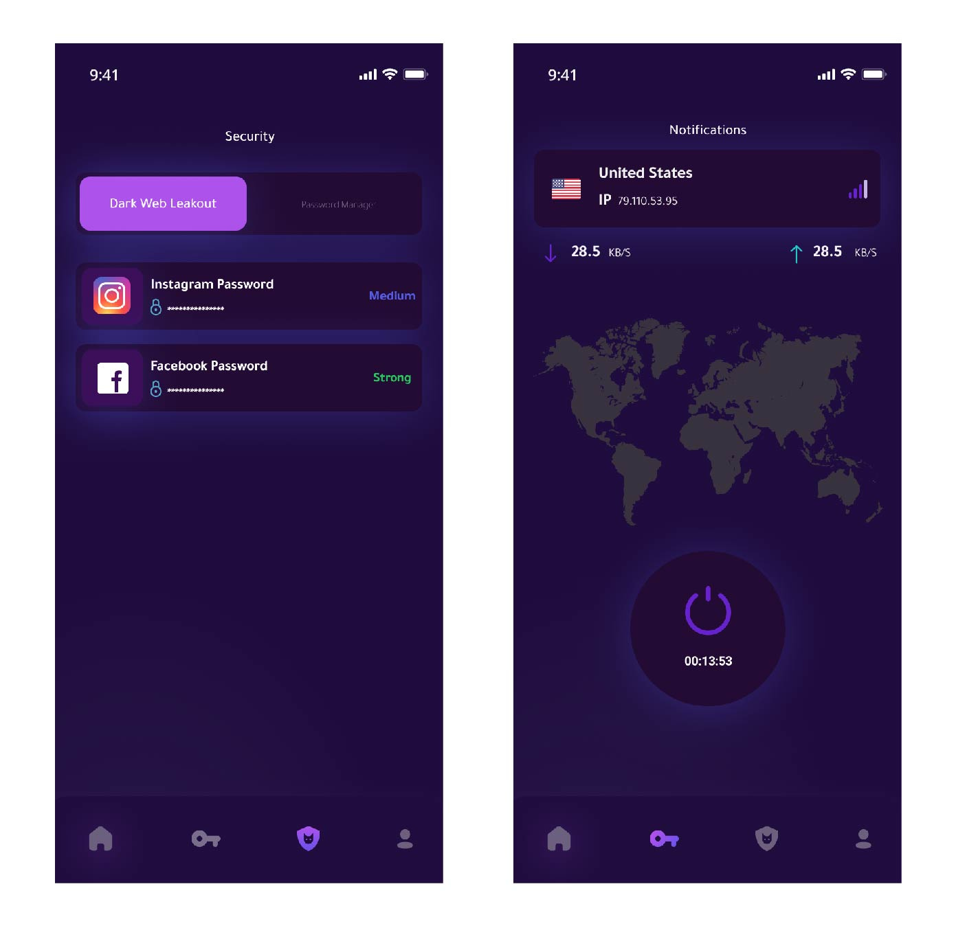 VPN Design by Sunidhi Bhatia on Dribbble