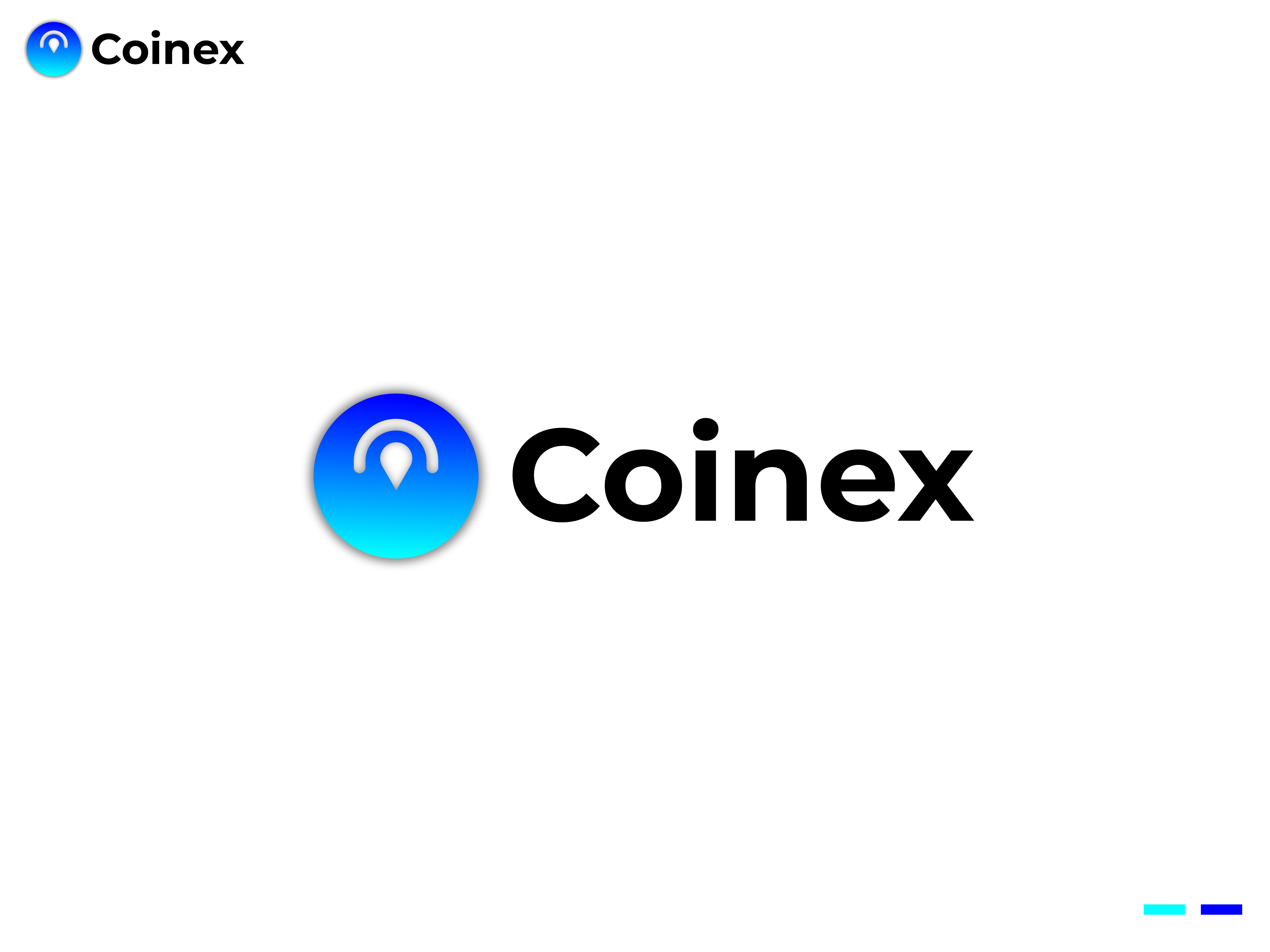Coinex modern 3d logo design| blockchain| crypto currency by Mahbub Alam|  Logo and Brand Identity Designer on Dribbble