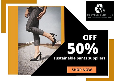 Get A Wow-Worthy Collection Of Uber-Trendy Sustainable Pants apparel apparels australia branding bulk canada design europe fashion logo supplier sustainable pants uae usa vendors