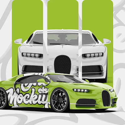 Sport Car Mockup - 006 3d advertising branding design graphic design illustration logo marketing