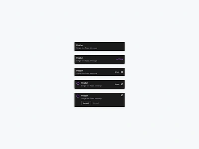 Snackbar component accept action button cancel component components design design system google drive header icon message minimal sergushkin snackbar snackbars ui ux web website