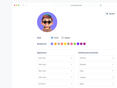 Avatar by SHIMUR on Dribbble