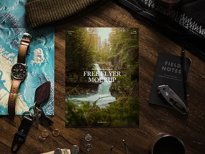 Free Flyer Mockup Mo.27 brand identity branding design design mockup flyer flyer design flyer layout flyer mockup free mockup graphic design mockup mockup design mockup template poster poster design poster layout poster mockup posters print design typography