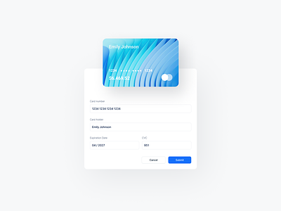 Bank details ✨ bank account bank details banking app bitcoin blockchain business button card card holder card number card ui crypto cvc expiration date finance fintech input mater card paid startup