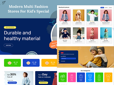 Kidio - Kids Store and Baby Shop Theme multipurpose toy store