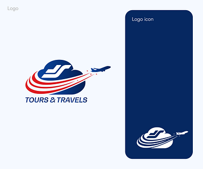 JS Tours and Travels Logo animation branding design graphic design illustration js js logo logo logo design logos motion graphics tours and travel tours and travel logo tours logos ui